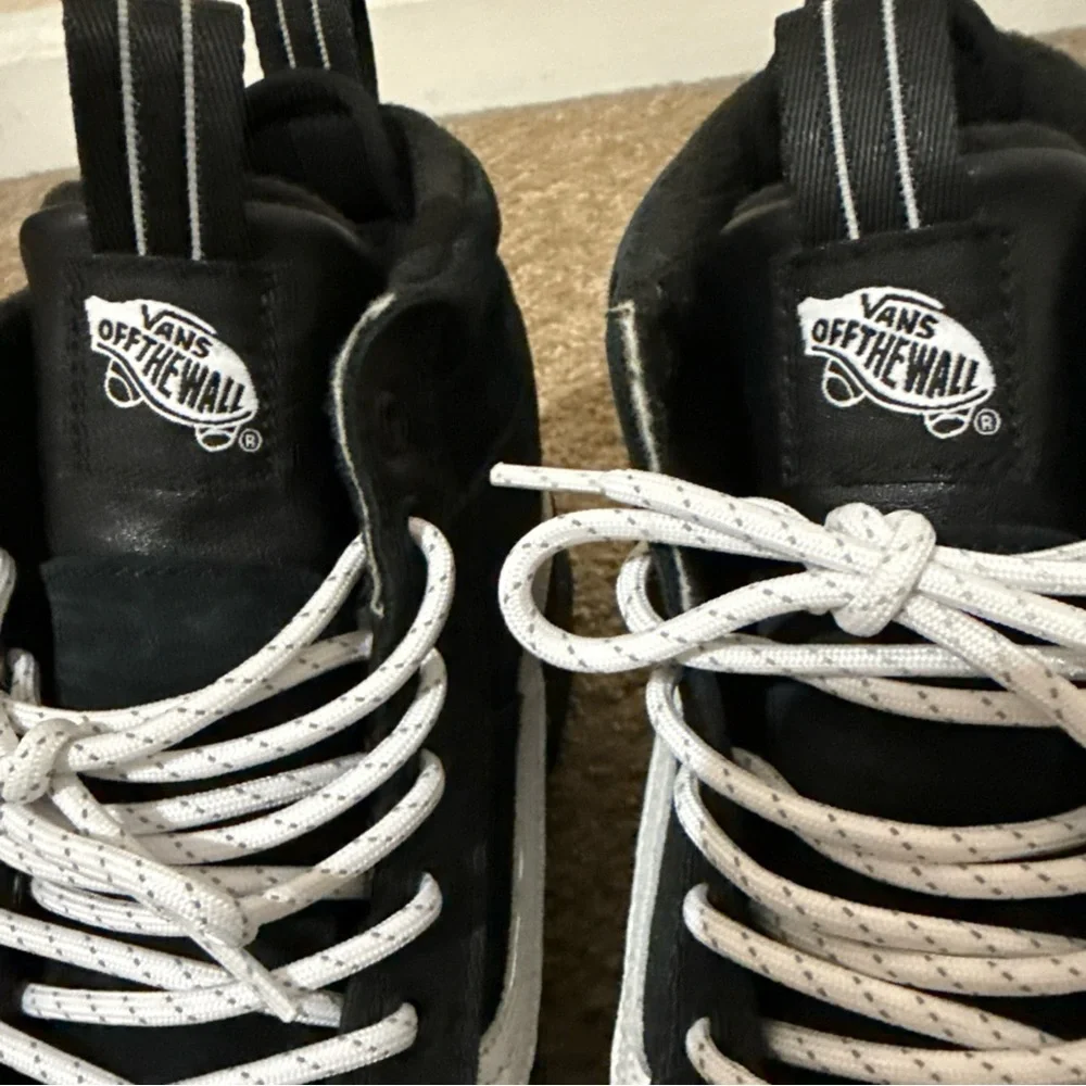 VANS Sk8-Hi MTE- Shoes - High Top Black Glitter Suede Men’s 8.5 Women’s 10 - Picture 12 of 12